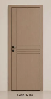 درب و چهارچوب کلاسیکMDF باروکش سوپرمات  K 114